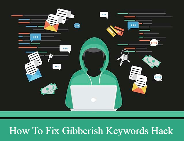 Hackin - How To Identify & Fix Gibberish Keywords Wordpress Hack?