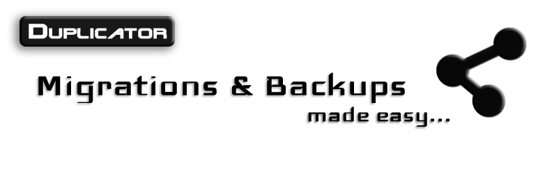 Duplicator - WordPress Migration & Backup Plugin Duplicator - WordPress Migration & Backup Plugin