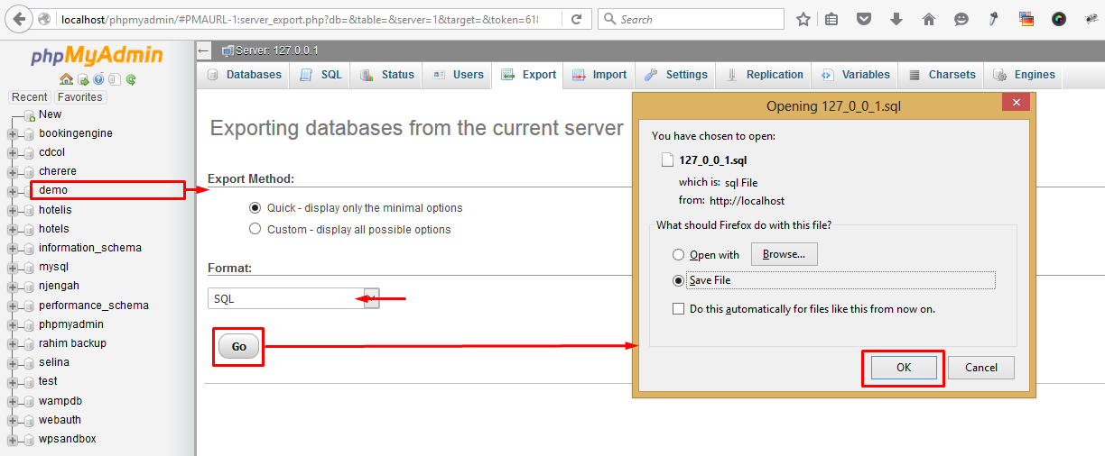 phpmyadmin_wordpress_backup phpmyadmin_wordpress_backup