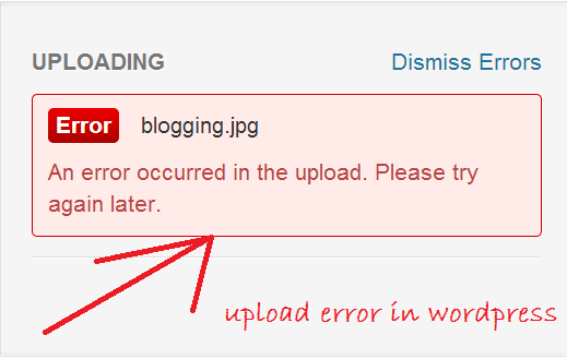 wordpress error message sorry this file type is not permitted for security reasons