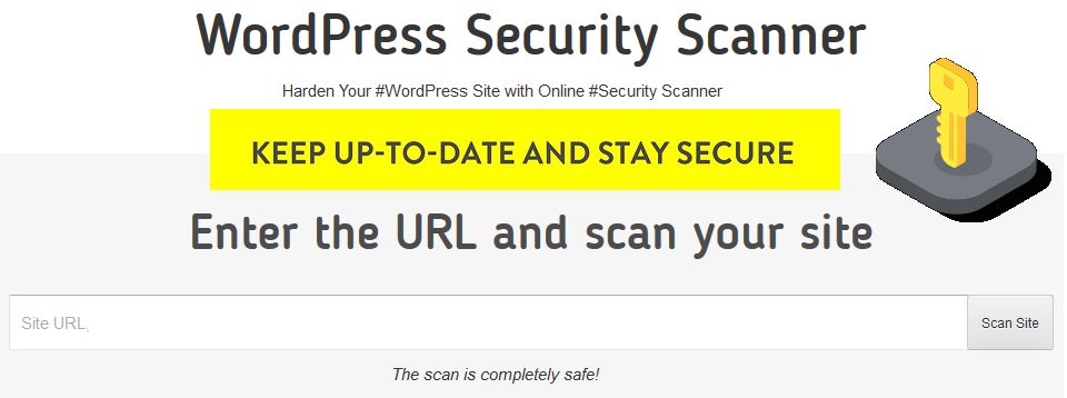 WordPress hacked scanner online check