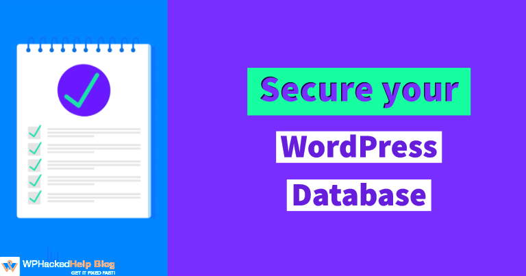 WordPress Database security WordPress Database security