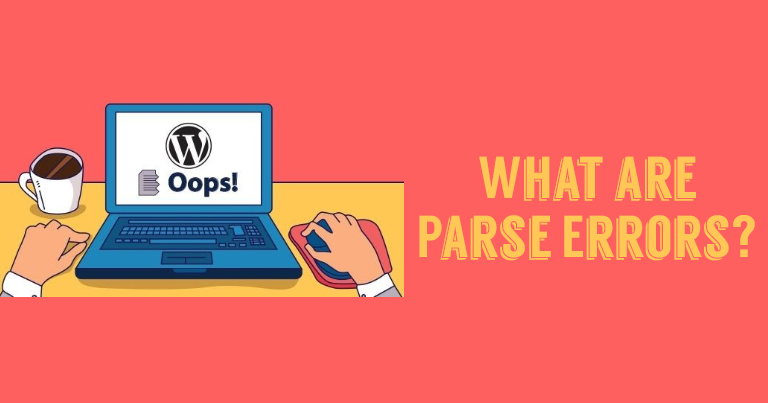 parse error syntax error in WordPress