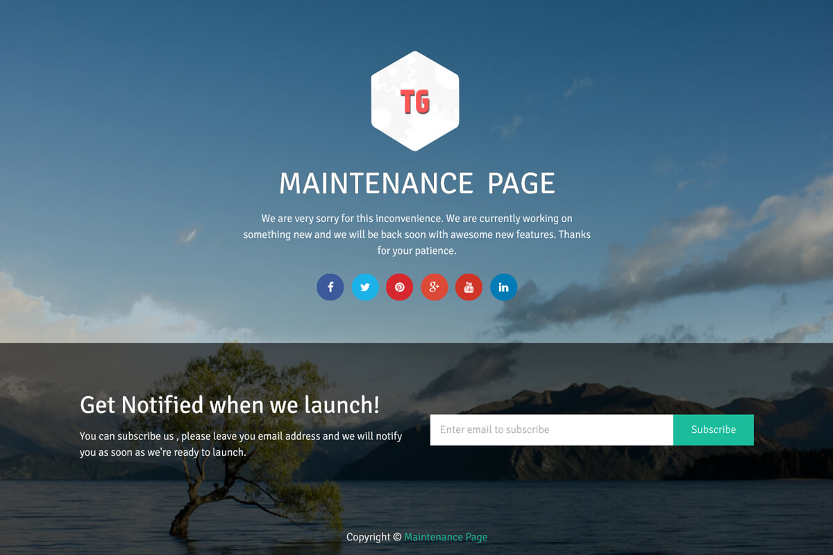 maintenance-page-wordpress