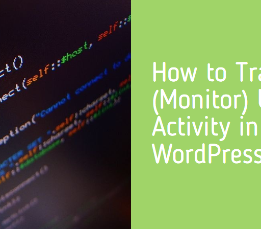 WordPress Activity Log Plugin – How to Monitor User Activity?