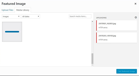 http image upload error in wordpress http image upload error in wordpress