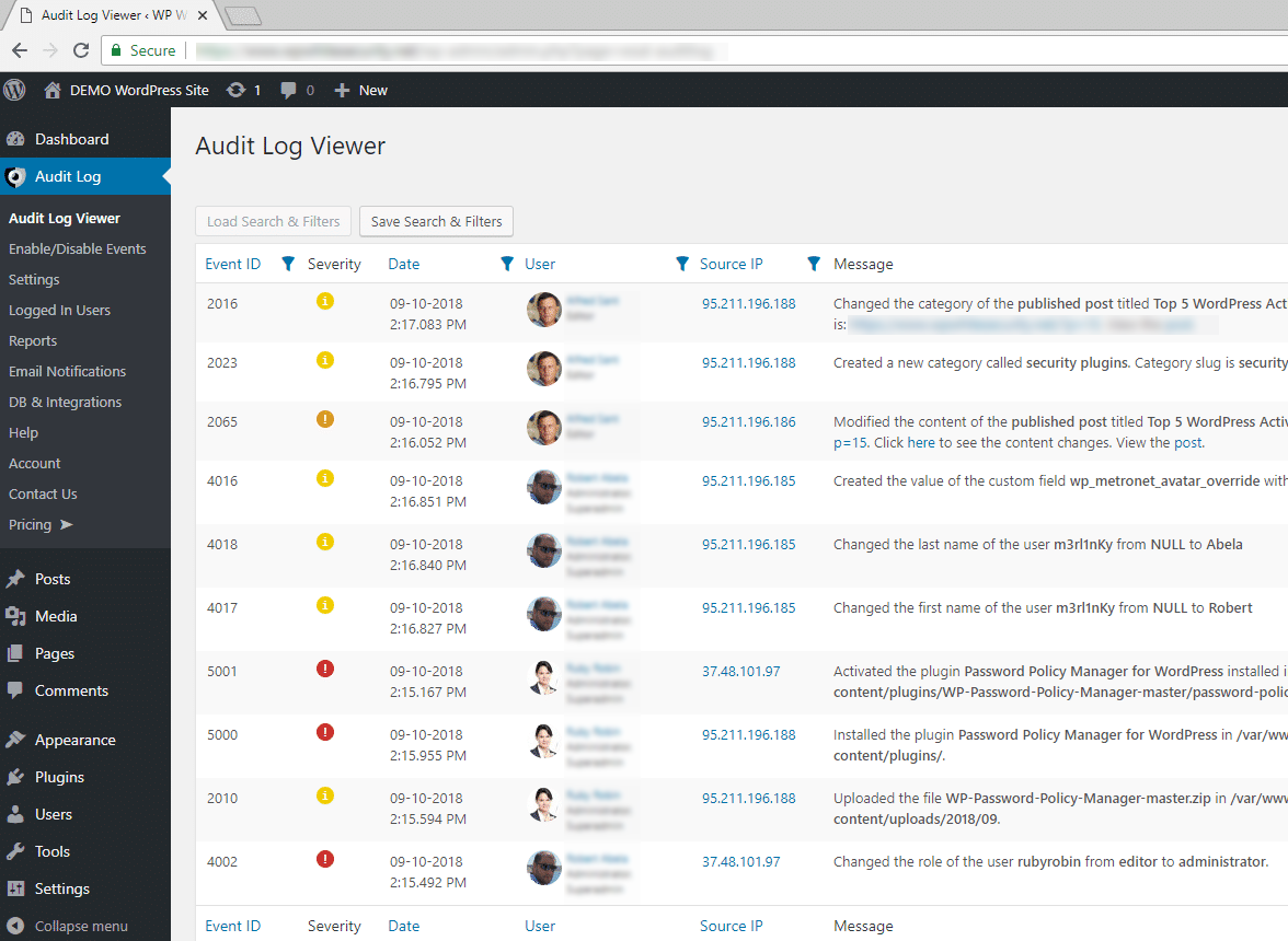wordpress track user page views wordpress track user page views