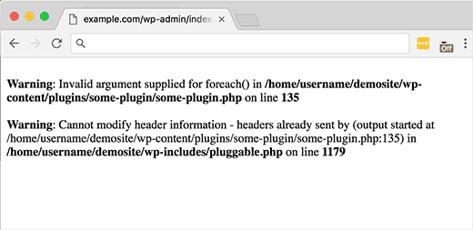 pluggable.php error on line in wordpress