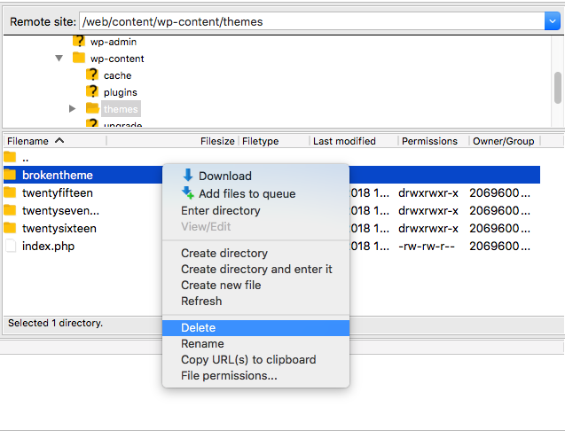 Change a WordPress theme in the database Change a WordPress theme in the database