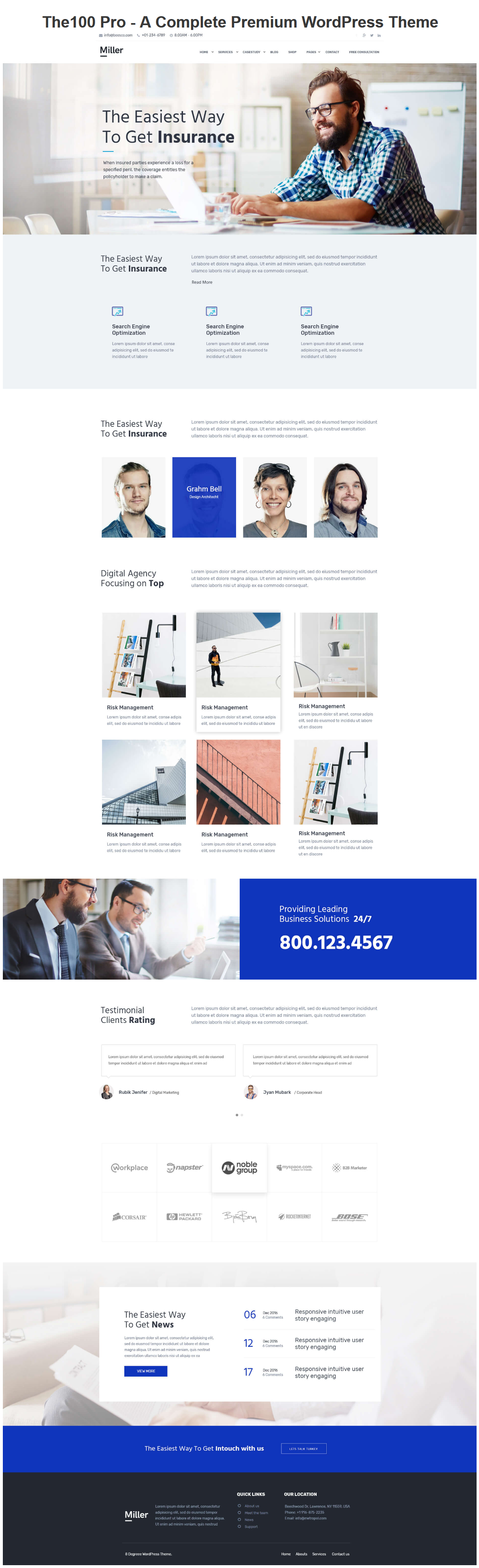 Complete Premium WordPress Theme
