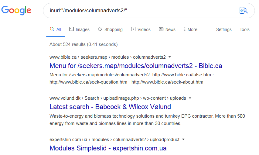  find vulnerable prestashop sites