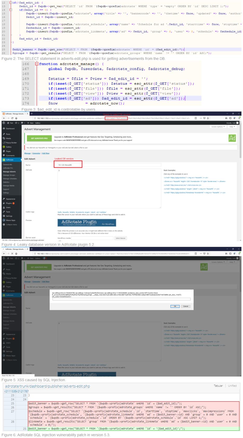 WordPress Plugin SQL Injection Vulnerabilitie WordPress Plugin SQL Injection Vulnerabilitie