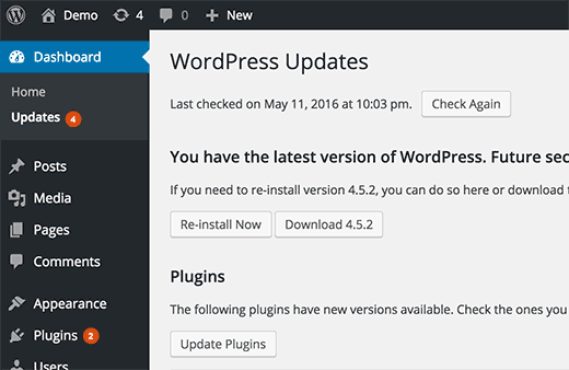 Update WordPress Automatically Update WordPress Automatically