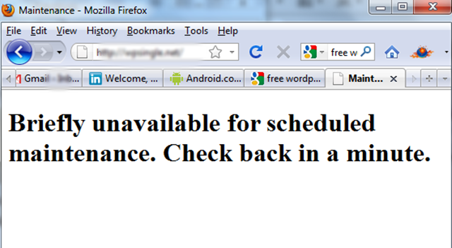 update-error-briefly-unavailable-scheduled-maintenance
