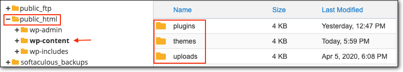 wp-content-folder