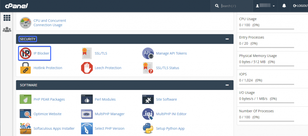 ip blocker to block wordpress ip address