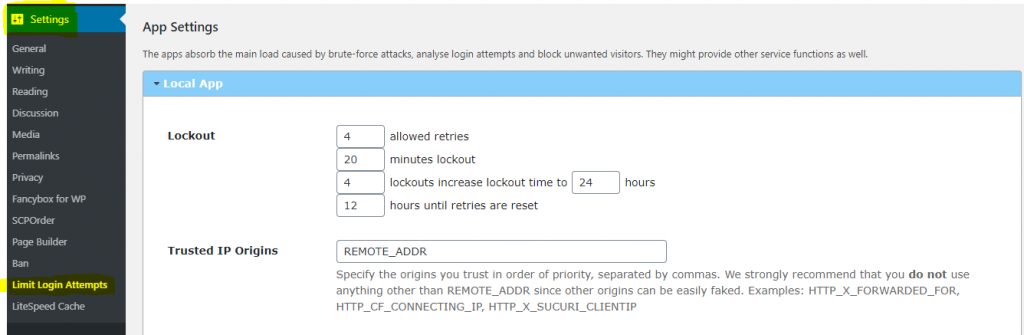 restrict access to wordpress admin