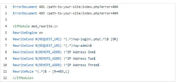 wordpress restrict admin access by ip plugin