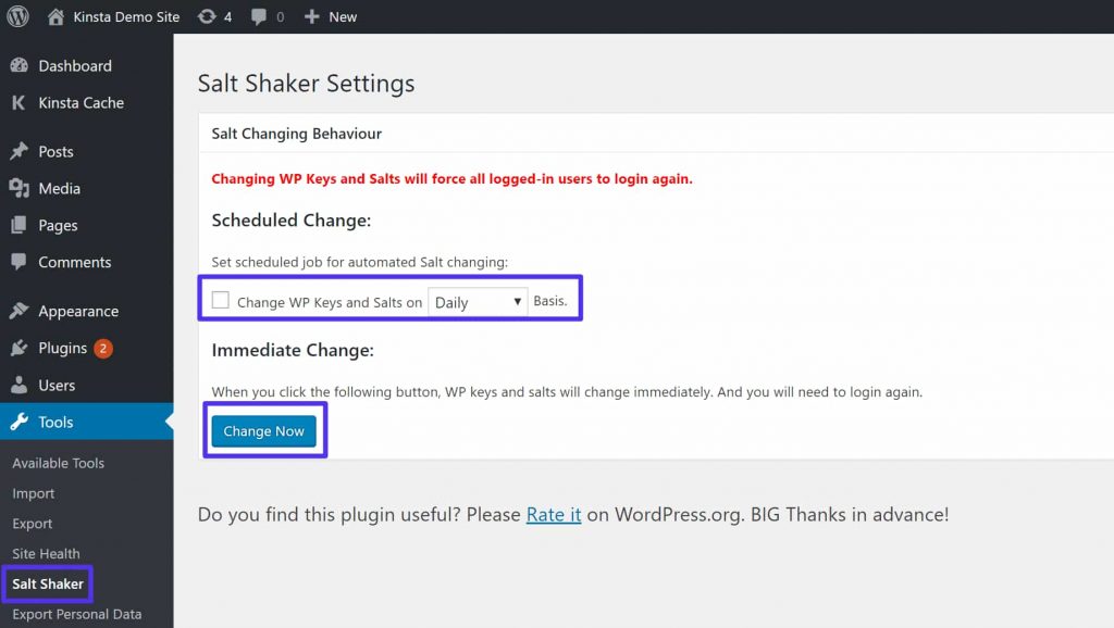 What Are SALT Keys - How to use the Salt Shaker plugin