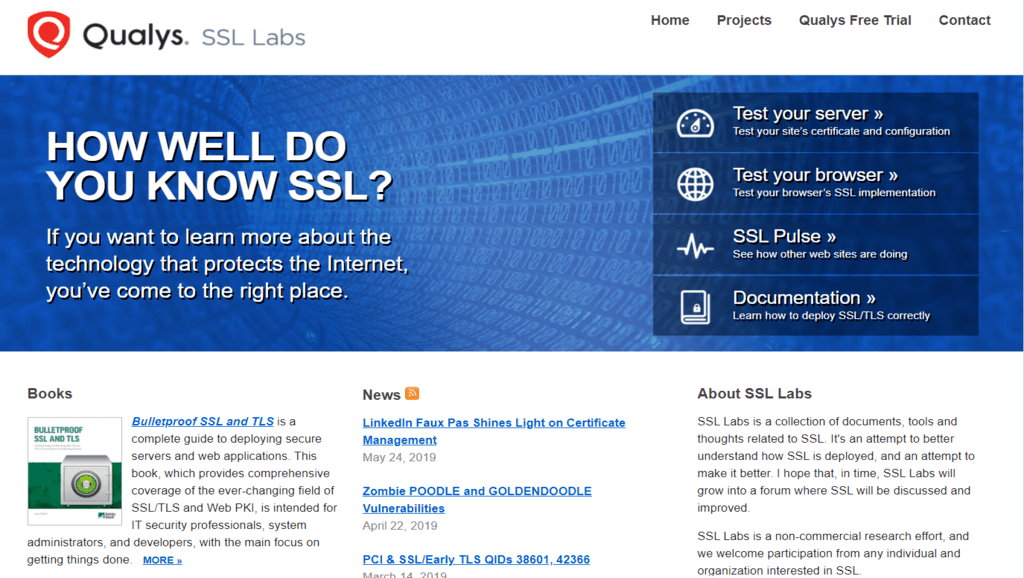 web server vulnerability security scan