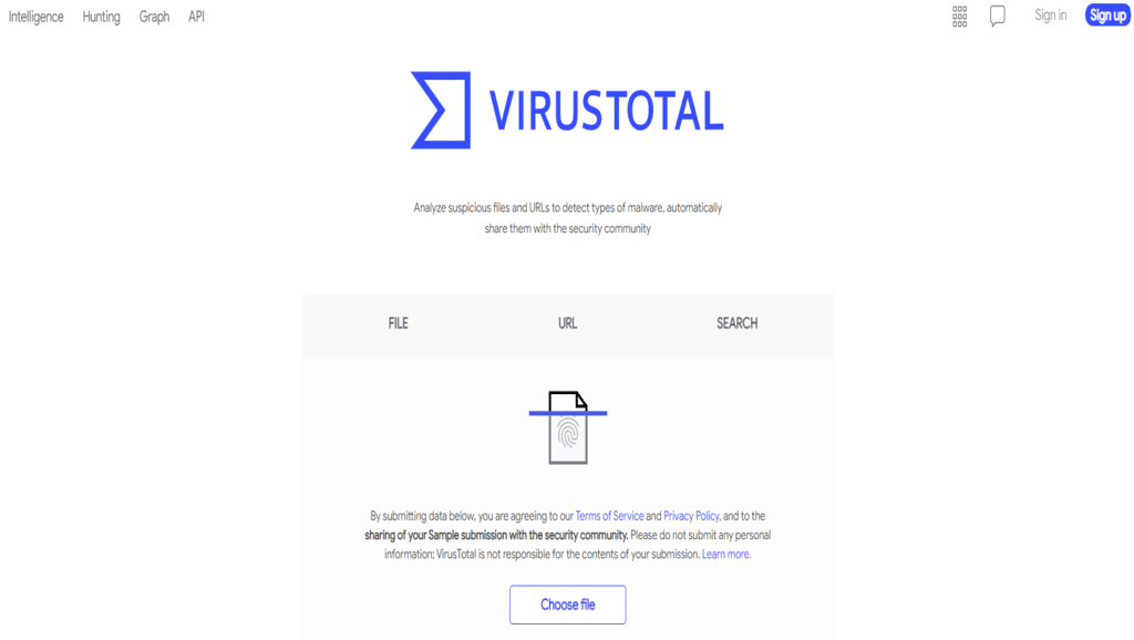 scan wordpress site for malware & virus with virustotal