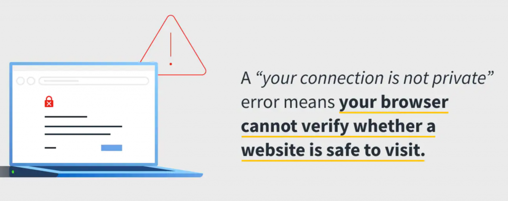 fix your connection is not private chrome warning message fix your connection is not private chrome warning message