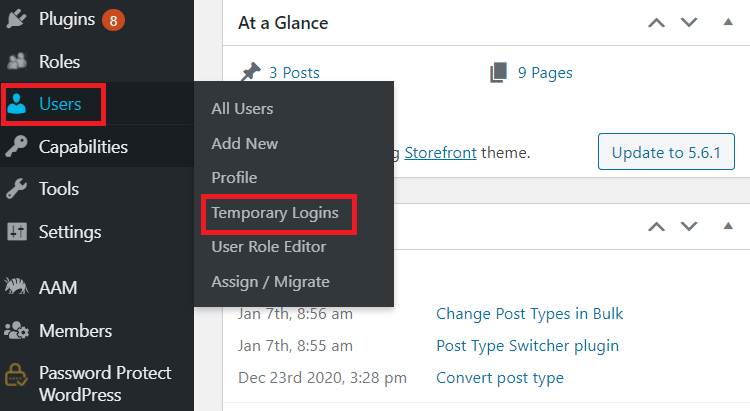 Temporary-Login-Without Password-Plugin-Passwordless-Authentication