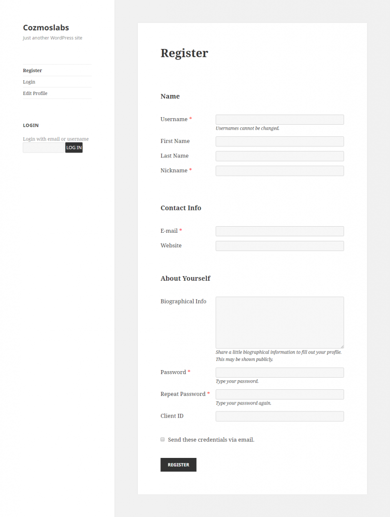 login-widget-passwordless-authentication