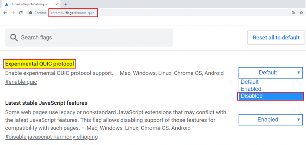 disable-quic-chrome.